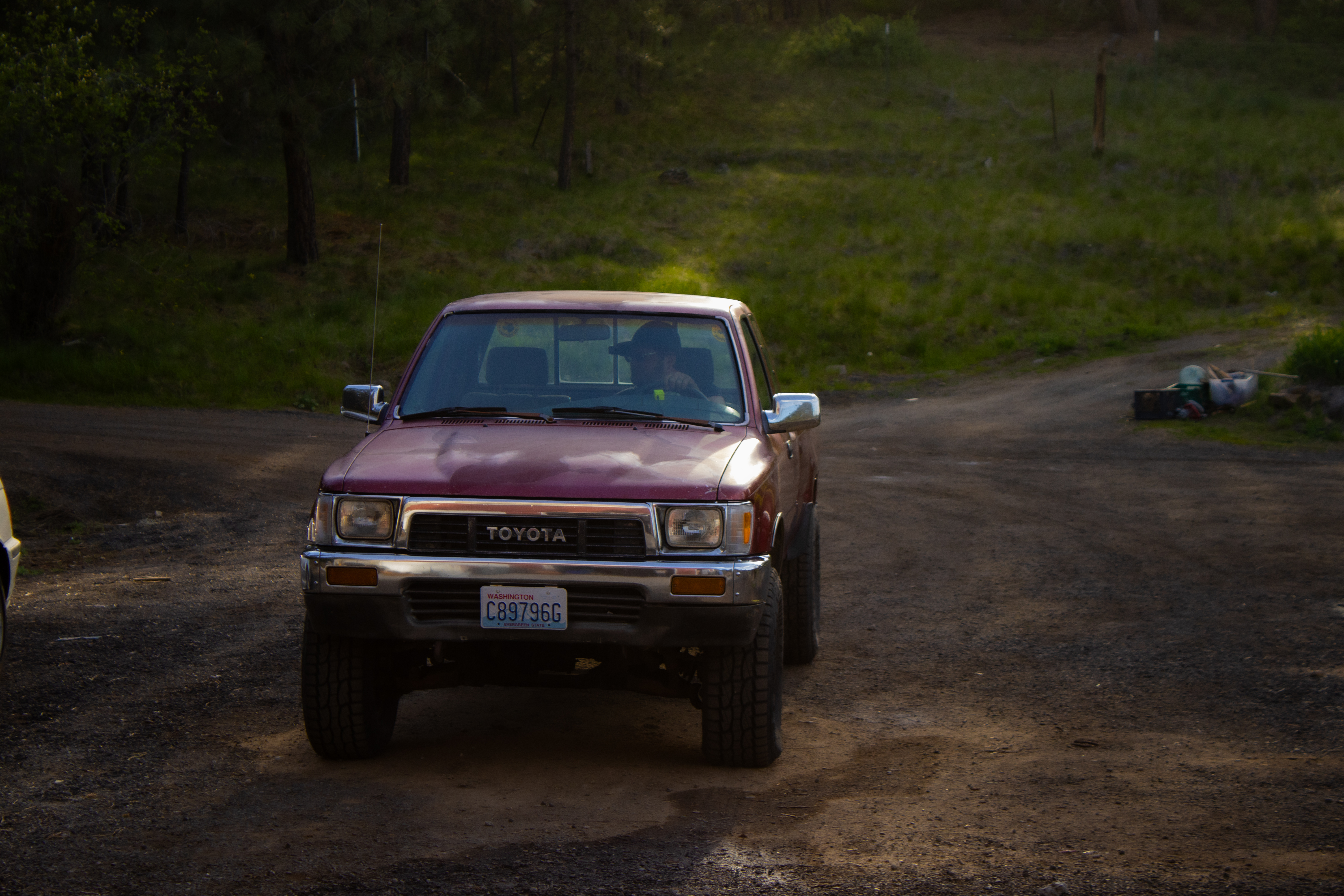 Post-drive shot