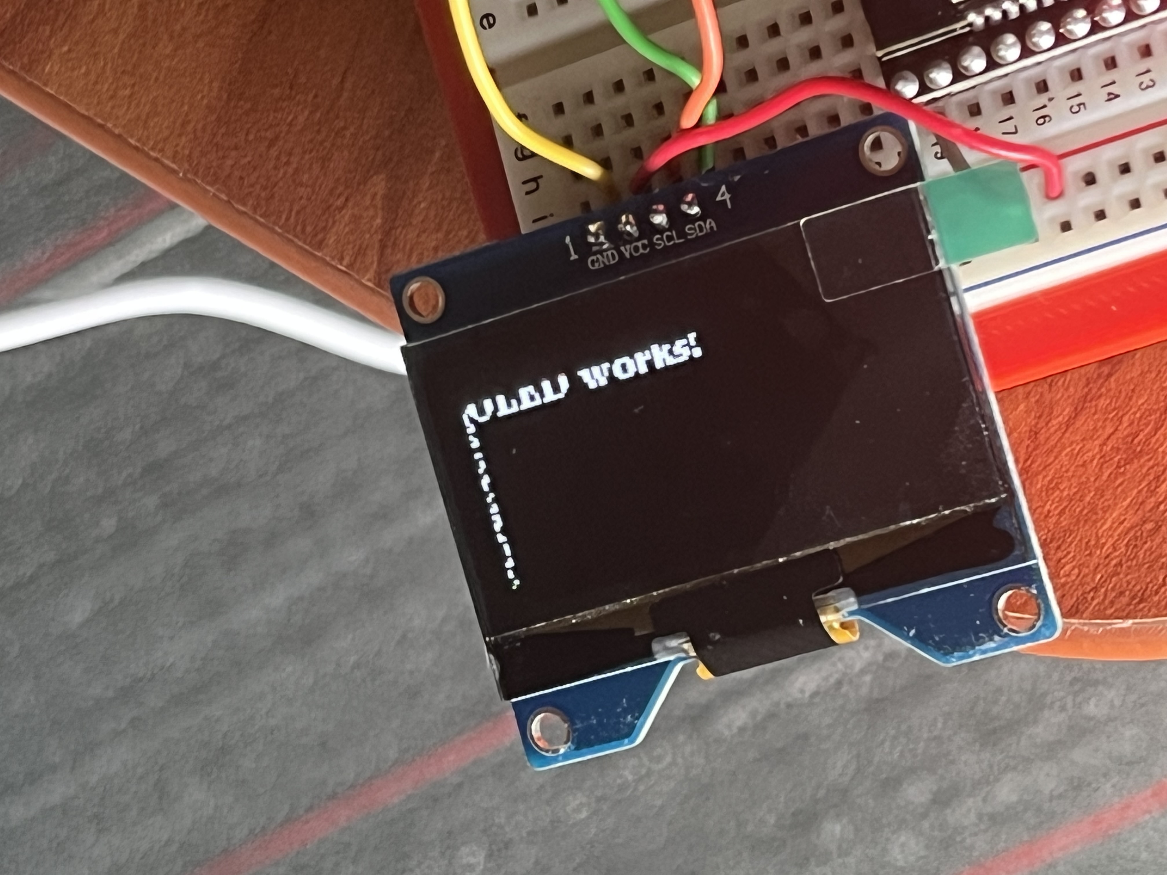 OLED Powered Up