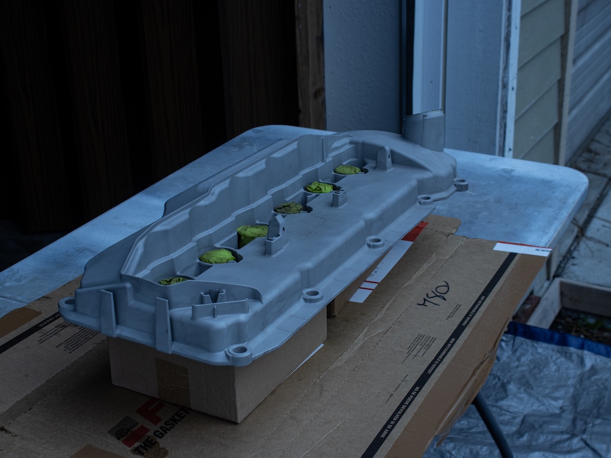 Raw valve cover